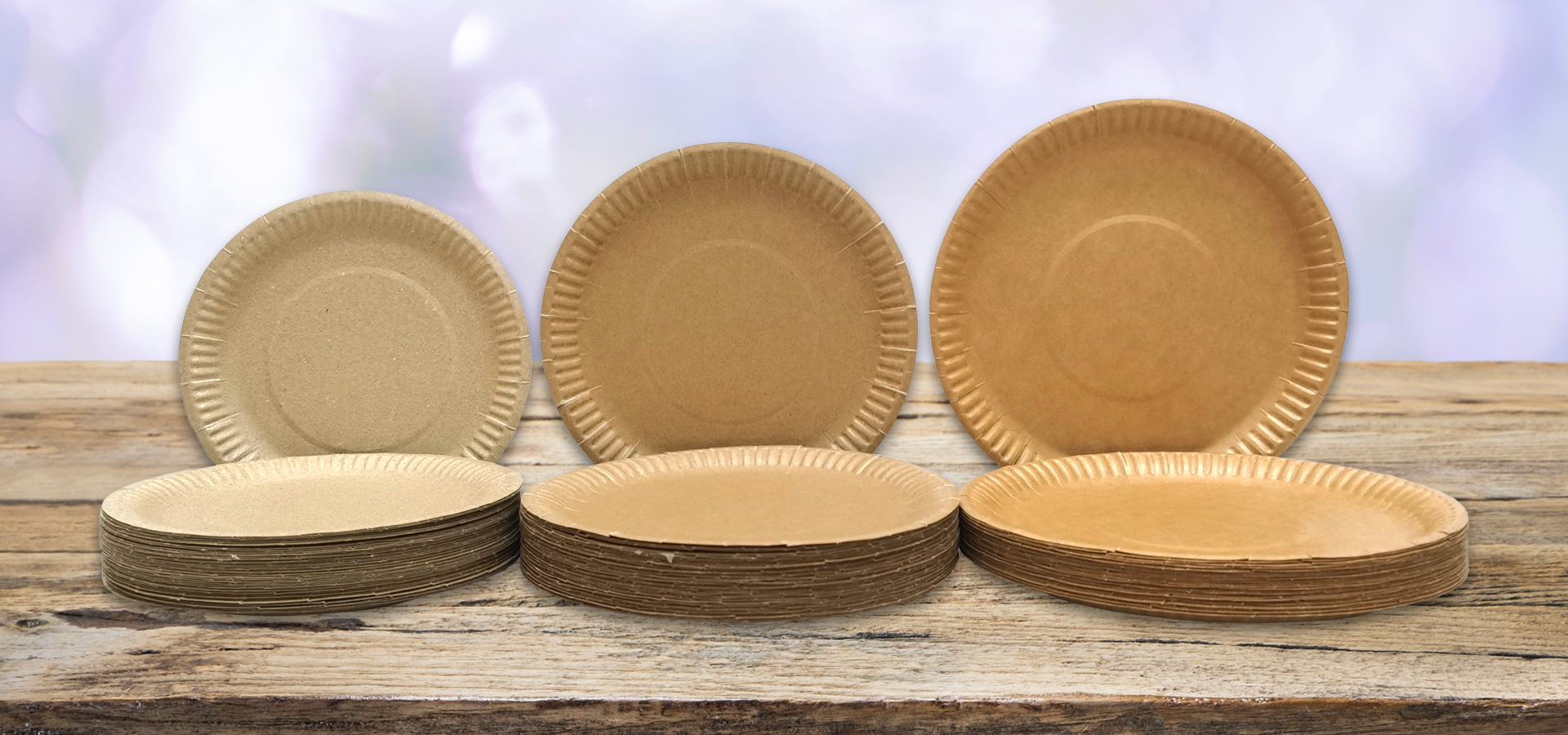 what is a paper plate made of